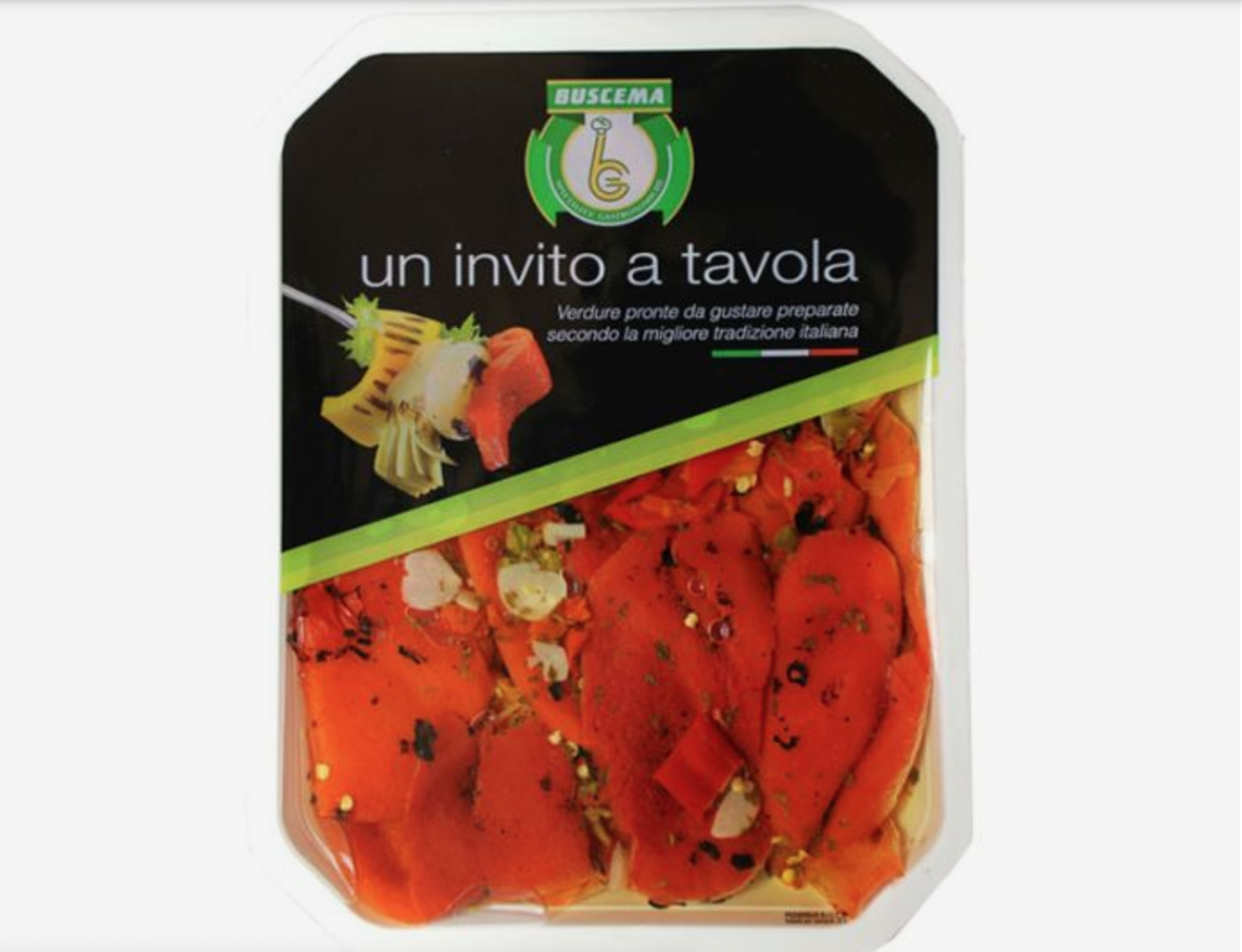 Pimientos asados con tortilla francesas.